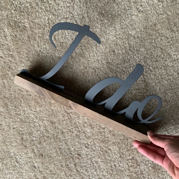 NWOT I Do Home Decoration - Picture 2 of 5